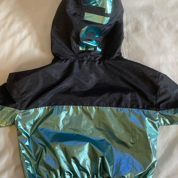 NWOT JUSTICE GIRL LIGHTWEIGHT JACKET COAT 6 7 - Picture 2 of 5